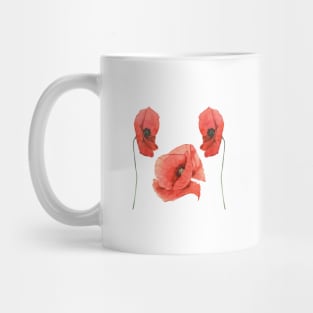 Poppy Botanical Art-Flower Lover Mug